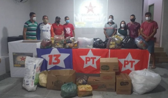 PT Solidário  mobiliza militância por alimentos contra a Fome