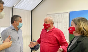 José Guimarães participa dos últimos acertos para a visita de Lula ao Nordeste