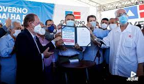 Governador Rui Costa (PT) vem a Jequié para entrega de ônibus e equipamentos, além de assinar ordens de serviços nas áreas de saúde, educação, saneamento básico e infraestrutura