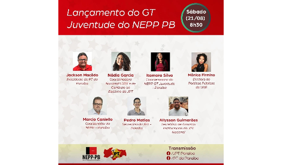 LANÇAMENTO DO GT JUVENTUDE DO NEPP - PB