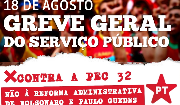 18 DE AGOSTO: Rumo à Greve Geral do Serviço Público