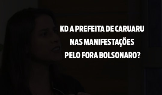 Cadê Raquel Lyra que não aparece e não opina sobre o impeachment de Bolsonaro?