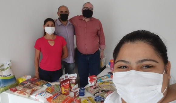 Núcleo de Segurança Alimentar e Nutricional de Franco da Rocha, participa da Campanha PT Solidário