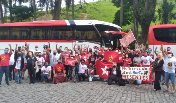 PT Jacareí participa de mais um ato pelo Fora Bolsonaro no Dia da Consciência Negra
