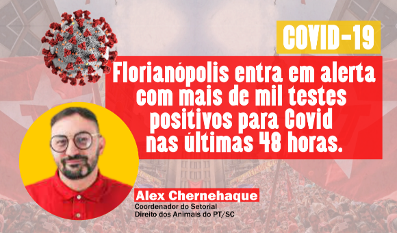 Após festas e eventos sem fiscalização, Florianópolis entra em alerta com mais de mil testes positivos para Covid nas últimas 48 horas.