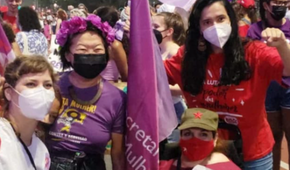 PT SÃO JOSÉ PARTICIPA DO 8 DE MARÇO NA PAULISTA