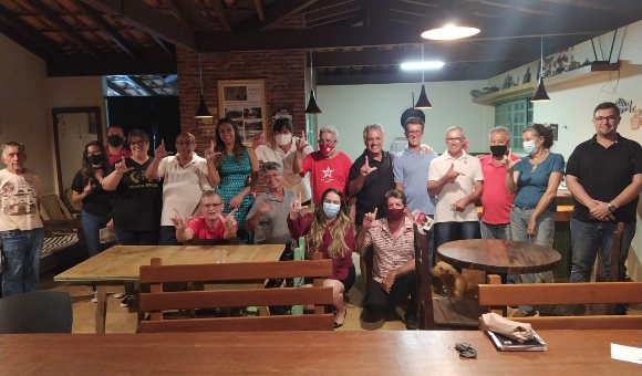 Reunião do Partido dos Trabalhadores em 18/03/2022