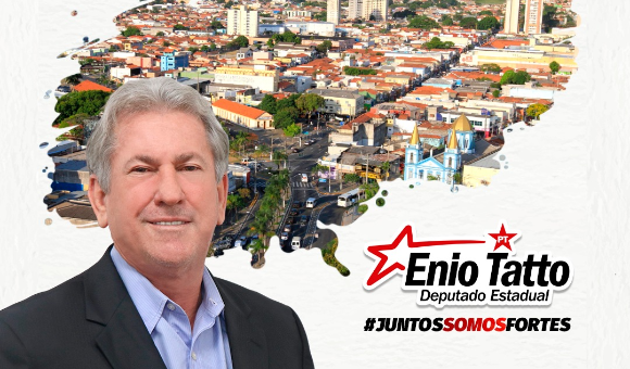 Deputado estadual Enio Tatto (PT) felicita Jacareí pelos seus 370 anos