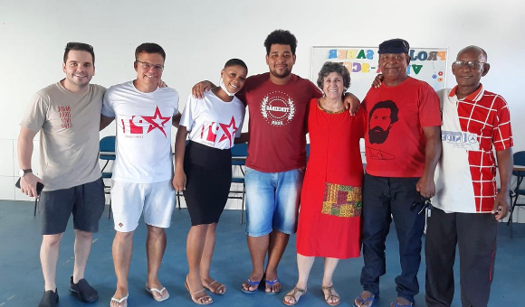 PT Aracruz recebe deputada Iriny Lopes