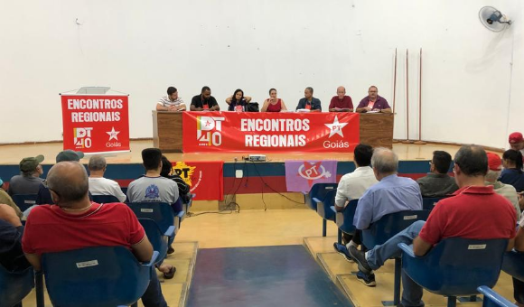 Encontro Regional do PT Goiás: nova data anunciada para Formosa é 4 de junho.