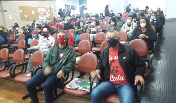 PT Jacareí participa de plenária estadual dos Comitês Populares de Lutas