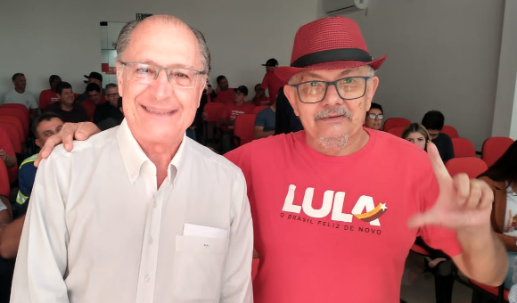 PT Jacareí presente em evento pré-eleitoral com Alckmin