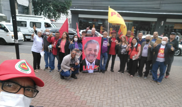 PT Jacareí participa de ato unificado neste sábado