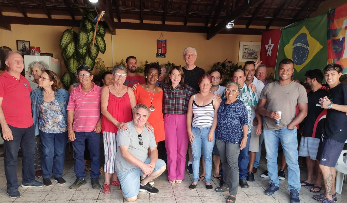 DIA DO TRABALHADOR REUNIU FILIADOS E MILITÂNCIA EM CONFRATERNIZAÇÃO