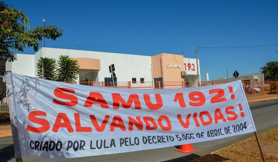 Em Formosa, petista sofre constrangimento em comemoração ao SAMU, criado por Lula