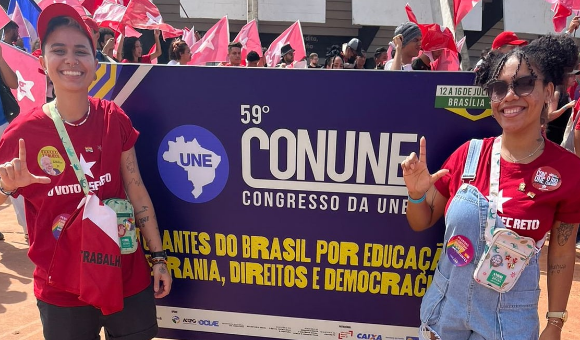 Juventude do PT Formosa marca presença no 59º Congresso Nacional da UNE