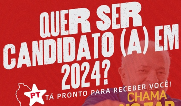 QUER SER CANDIDATO  (A) EM 2024?