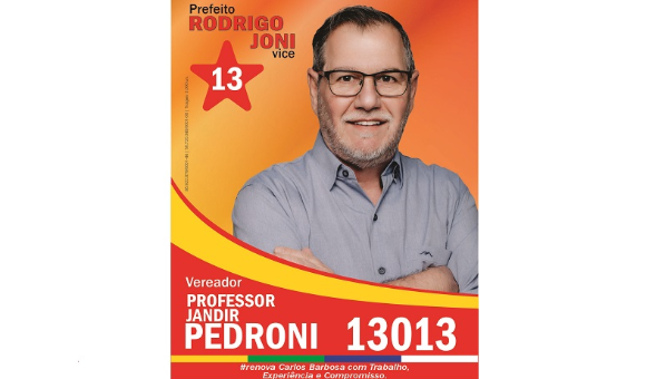Candidato a Vereador pelo PT