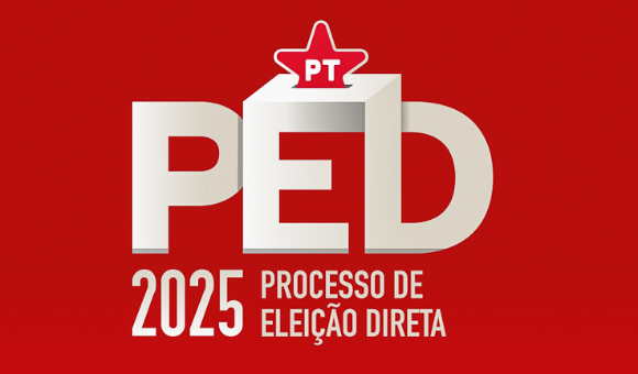Neste domingo, 6 de julho, tem PED – Processo de Eleição Direta do PT!
