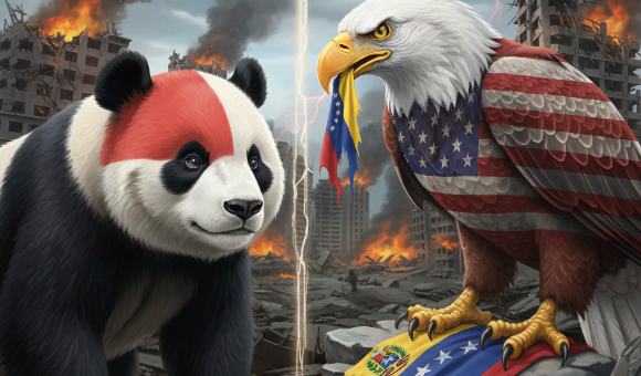 O CRIMONOSO TRUMP; A CHINA COMO ALVO; A VENEZUELA COMO EXEMPLO!