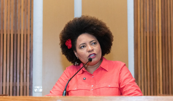 Ana Nice formaliza requerimento de inscrição para suplência do Senado no PT-SP