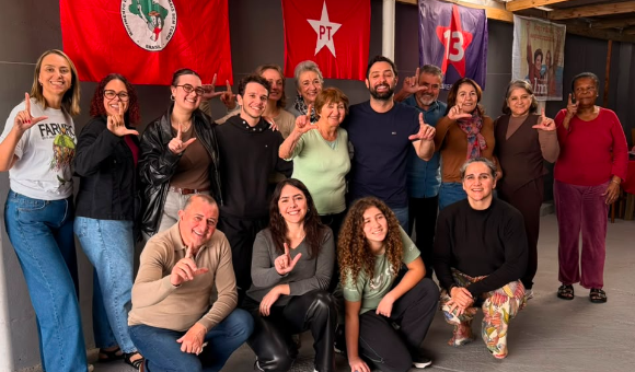 PT de Balneário Camboriú recebe Luci Choinacki e reforça mobilização do Campo Democrático em Santa Catarina